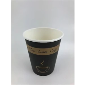 8oz Hot Paper Cups - Printed classic design