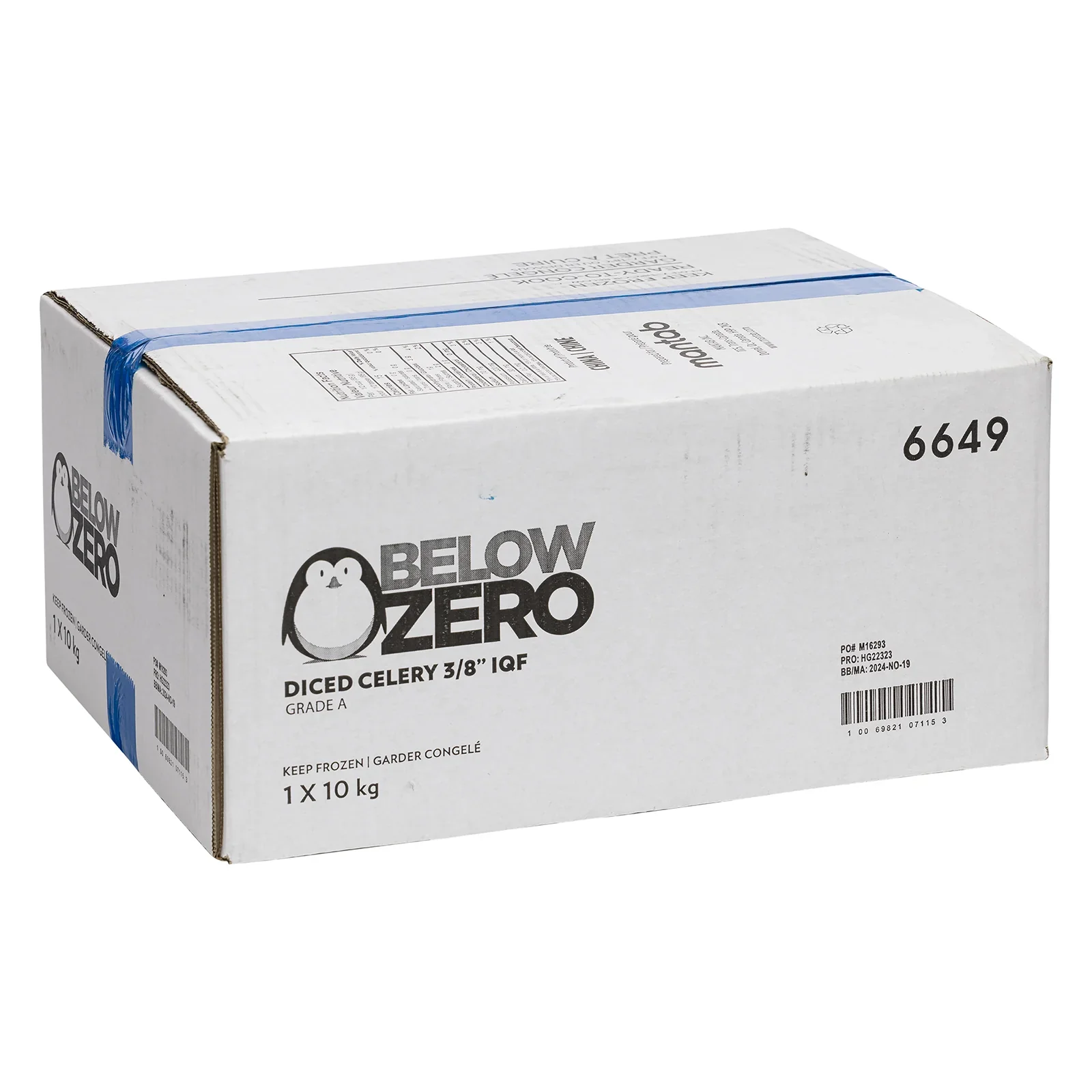 Below Zero - Diced Celery - 10 Kg - Image 2