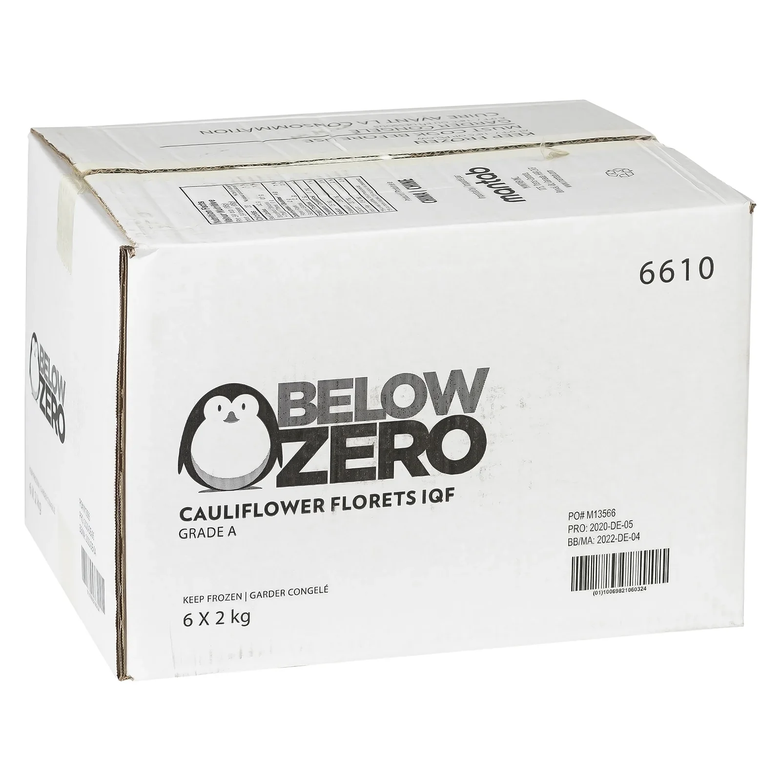 Below Zero - IQF Cauliflower Florets - Image 3