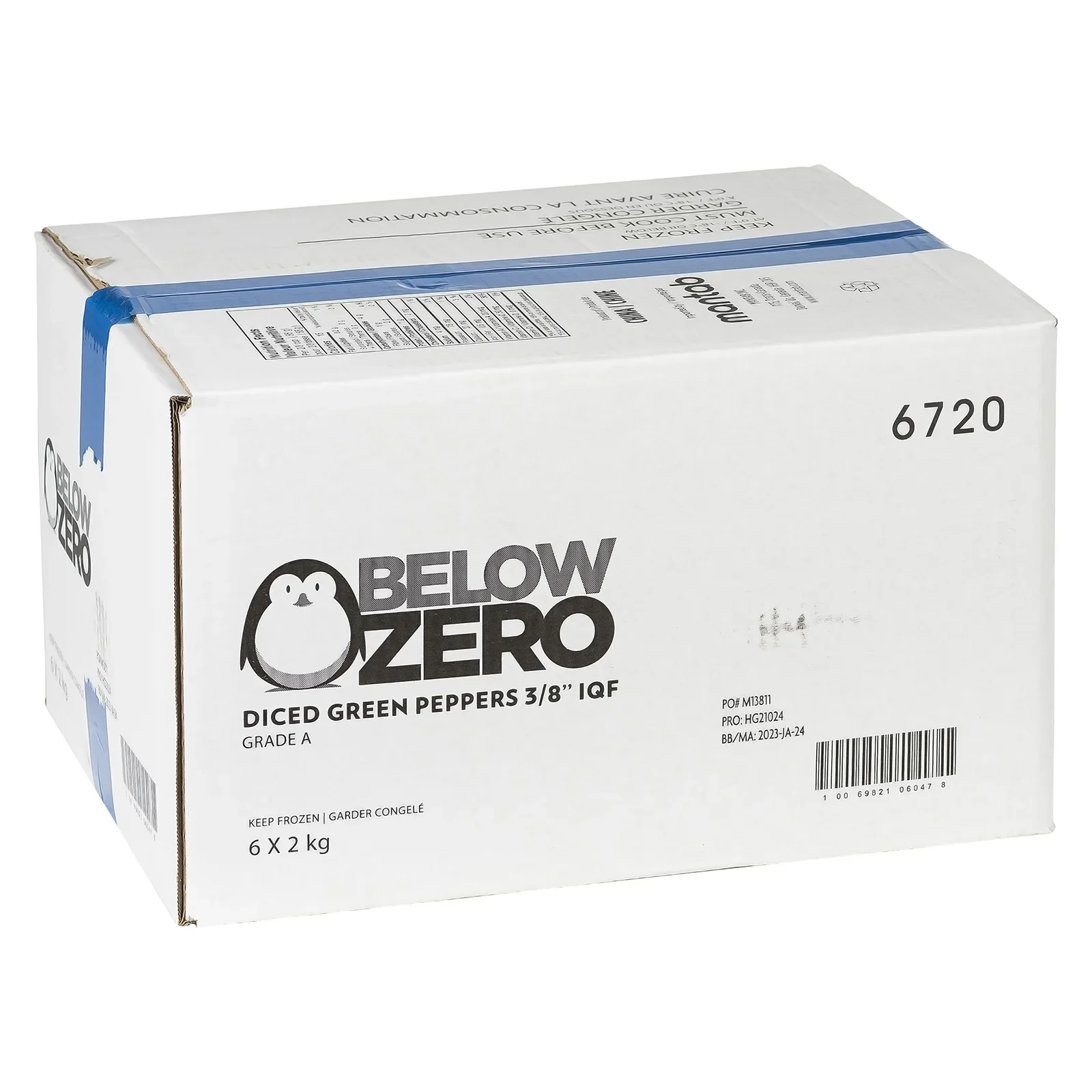 Below Zero - IQF Diced Green Peppers - Image 3