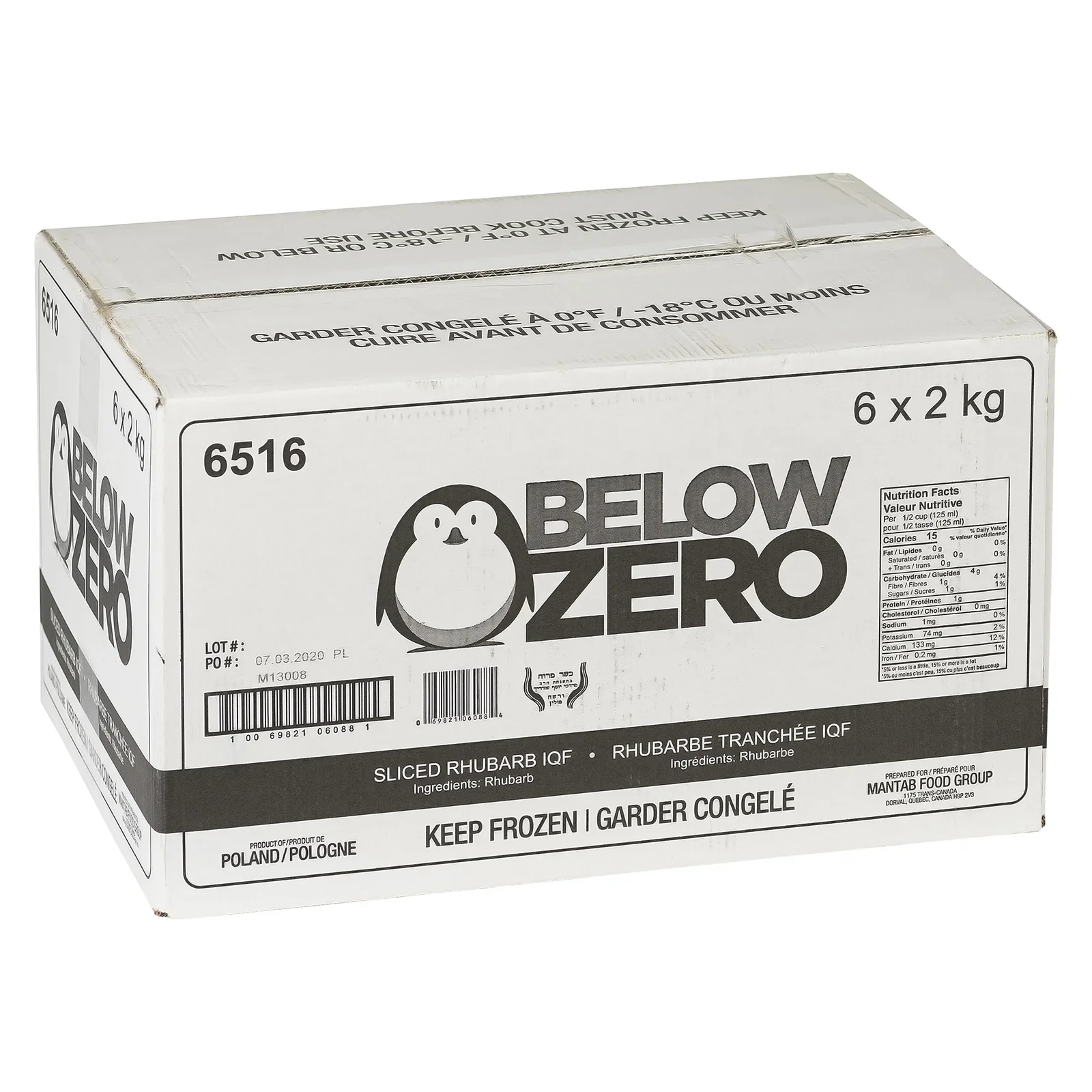 Below Zero - IQF Rhubarb - Image 3
