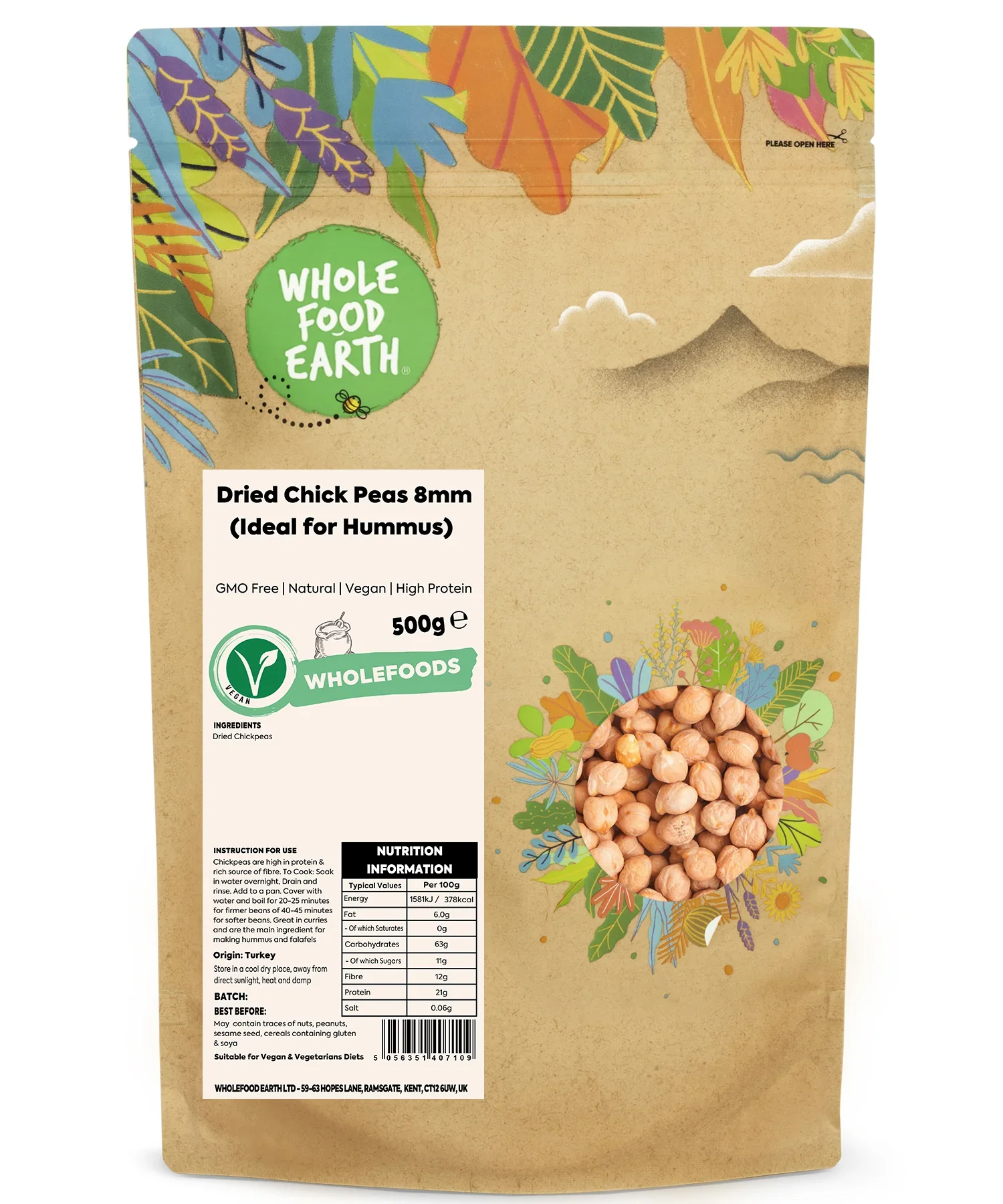 Chick Peas - 10mm