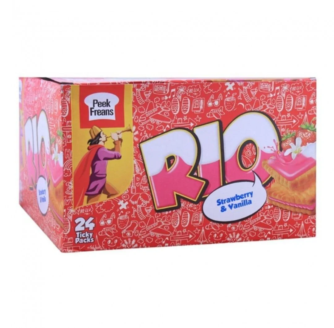 EBM - FP SW Rio Strawberry Biscuits - 105g - Image 2