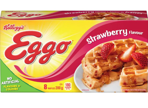 Eggo - Strawberry Waffles - 280g