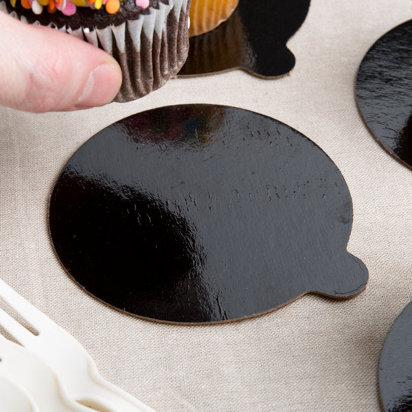 Enjay - Black/Gold 0.045" Round Tab Board - 4" - Image 3