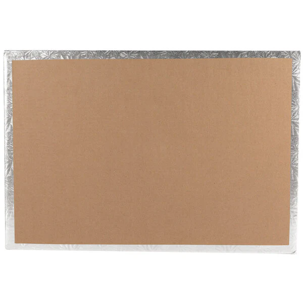 Enjay - 17.5X25.5X1/4 - Cake Board (Foldunder) - Silver - Image 2