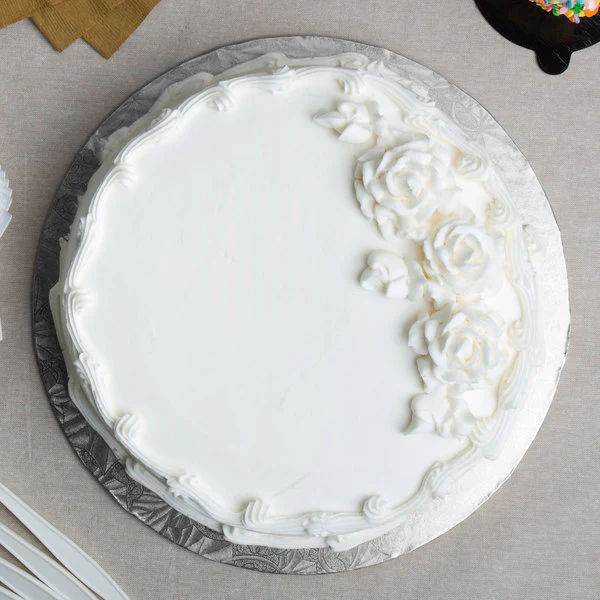 Enjay - Cake Board - Round - Silver - 12X1/4