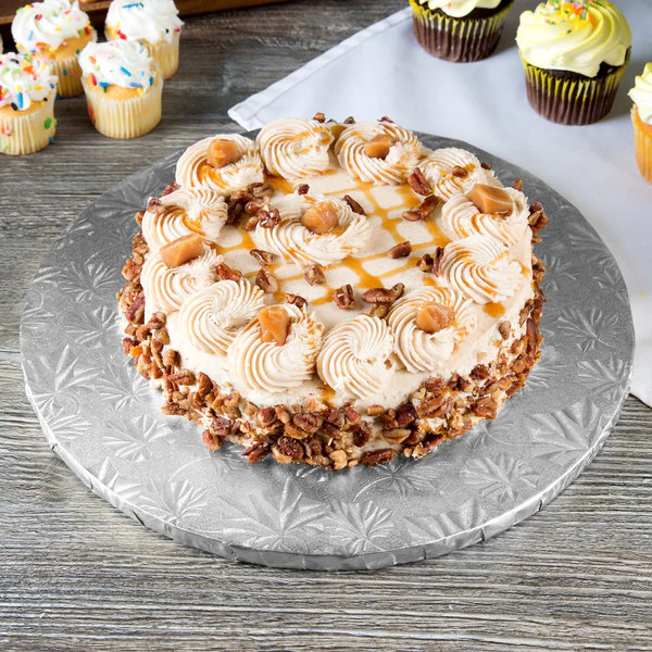 Enjay - Cake Board - Round - White - 10X1/2