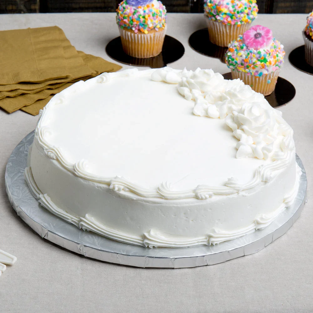 Enjay - Cake Board - Round - White - 12X1/4