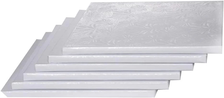 Enjay - Cake Board - Square - Silver - 8X1/2 - Image 2