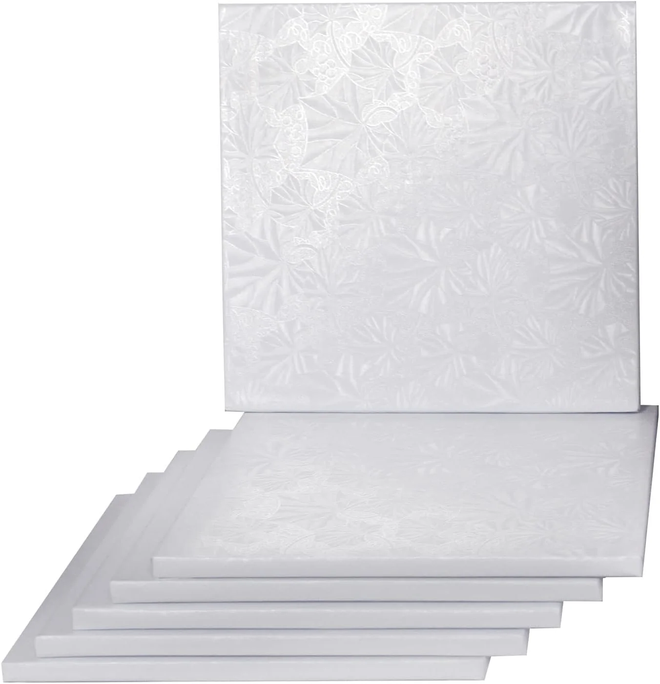 Enjay - Cake Board - Square - Silver - 8X1/2 - Image 3