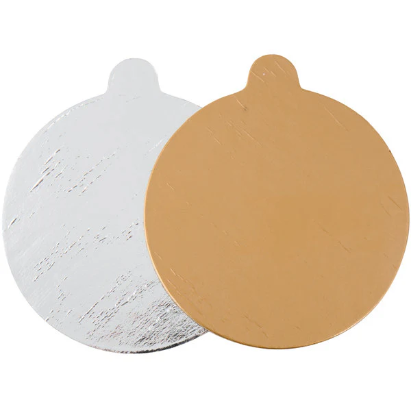 Enjay - Gold/Silver 0.045" Round Tab Board - 4" - Image 2
