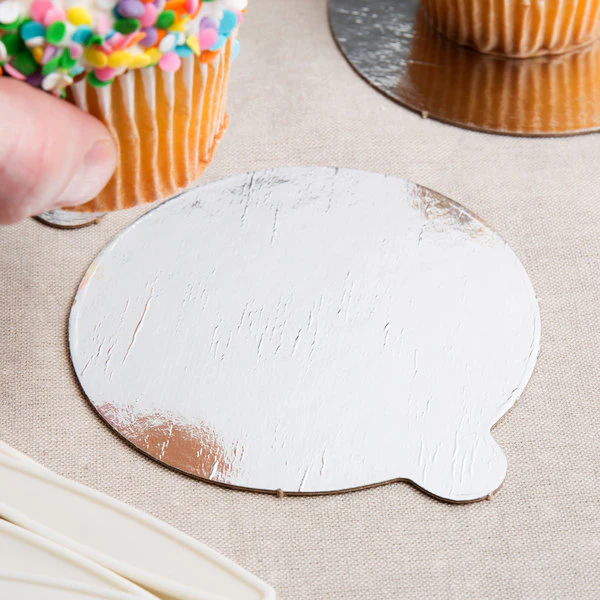Enjay - Gold/Silver 0.045" Round Tab Board - 4" - Image 3