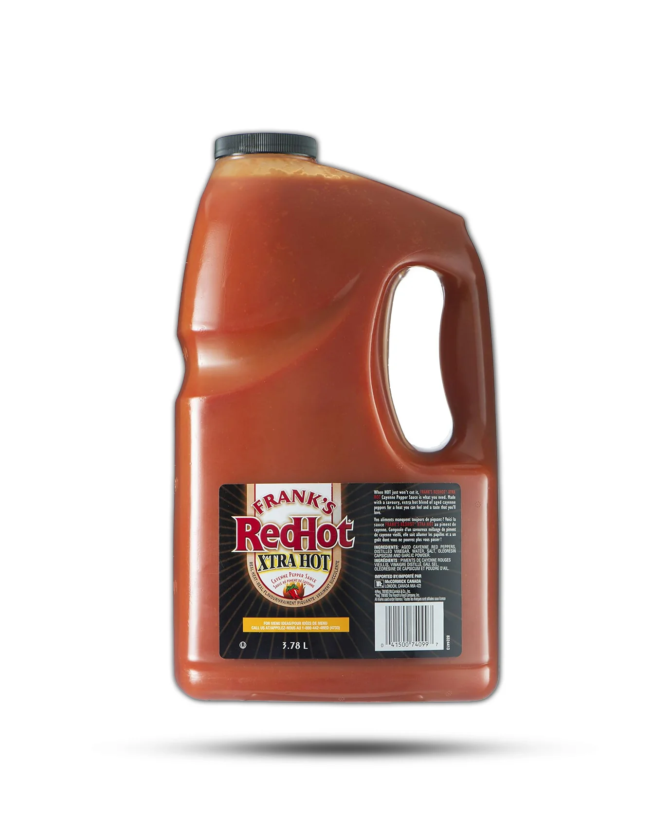 Frank's Red Hot - Xtra Hot Sauce - 3.78L