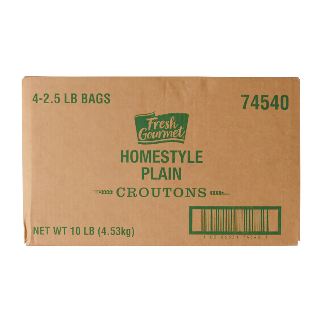 Fresh Gourmet - Homestyle Trans Fat Free Crouton Bulk - Image 2