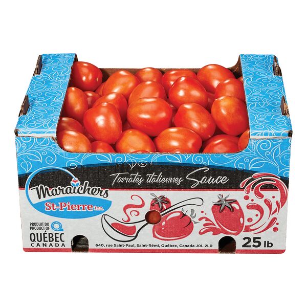 Fresh - Tomato - Roma - 20Lb - Image 2