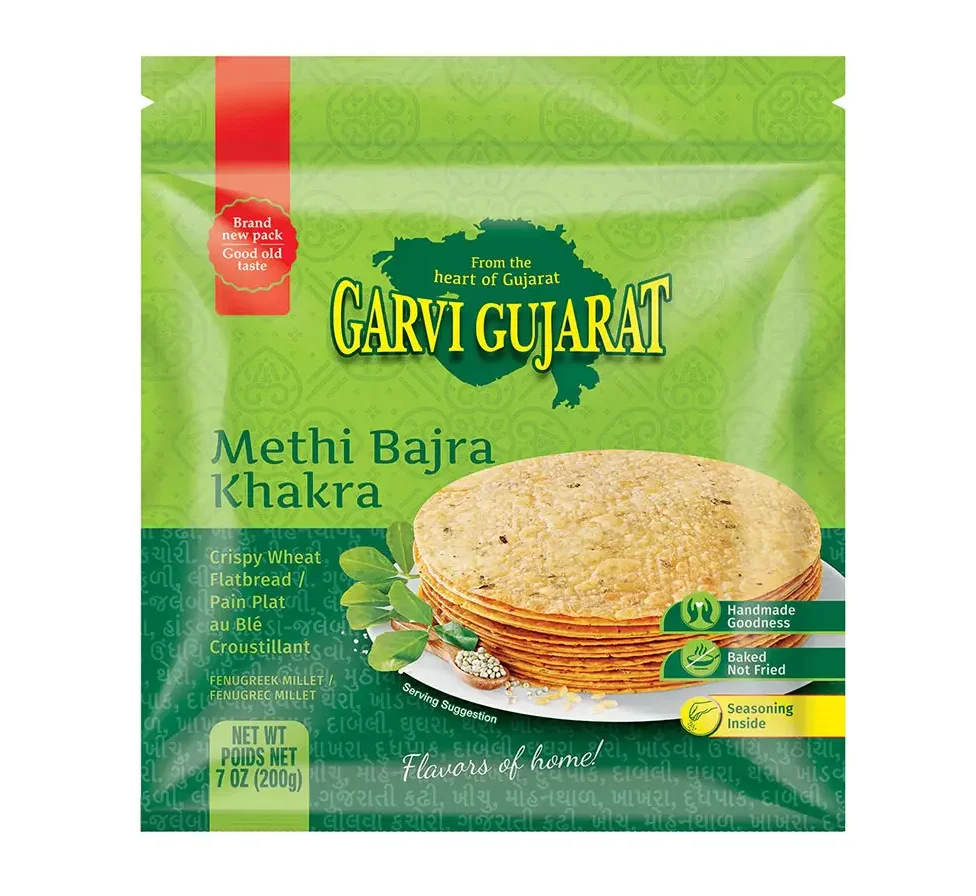 Garvi Gujarat - Khakhra Methi Bajra - 200g