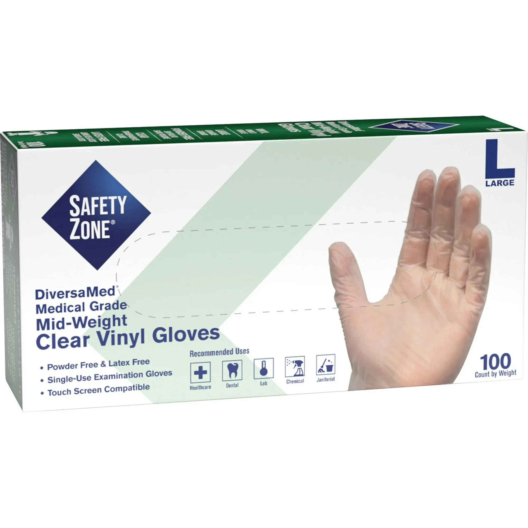 Gloves - Vinyl - Large - Image 2