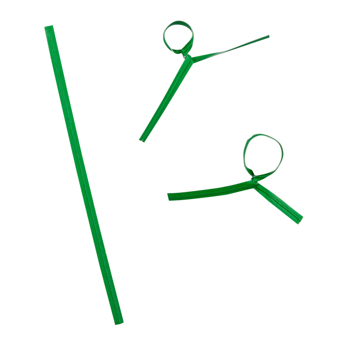 Hy Five - 4" Twist Ties - Green TT4GP - Image 2