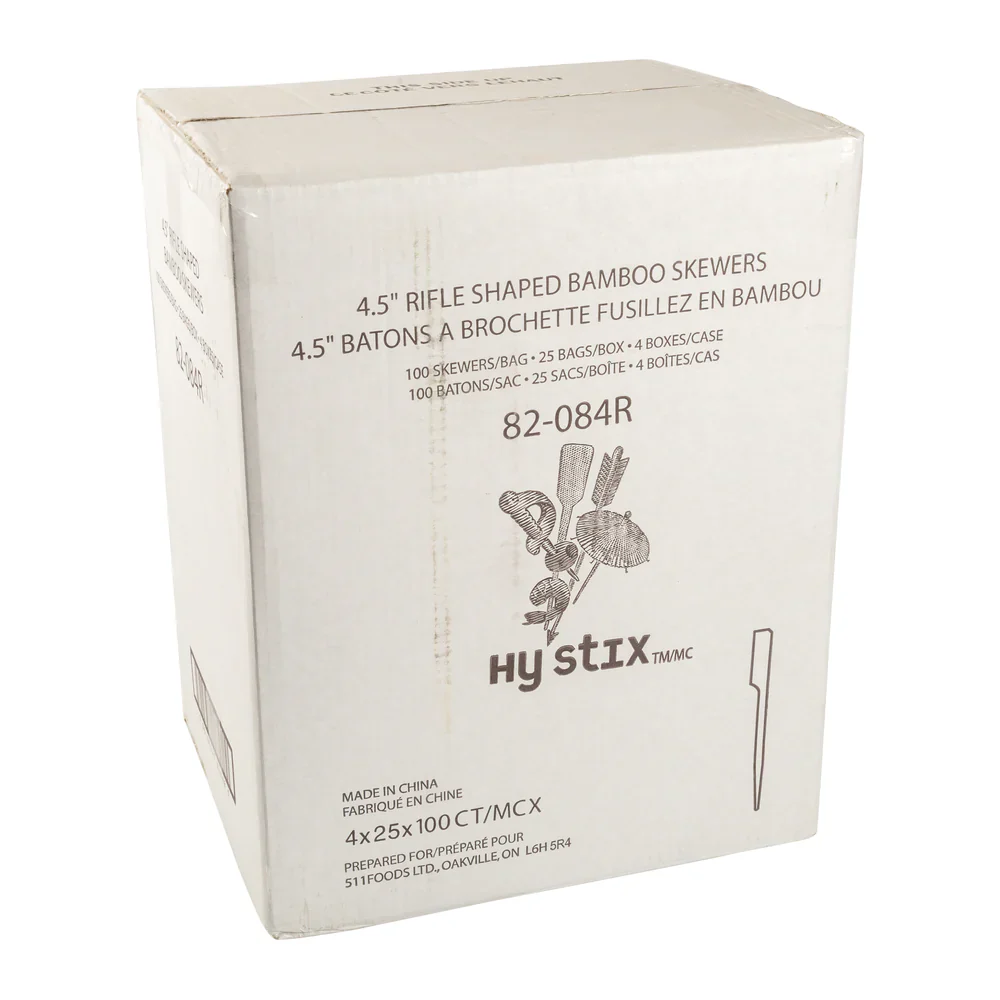 Hy Stix Skewer Rifle Bamboo 4.5" 82-084R - Image 5