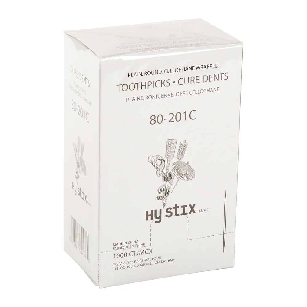 Hy Stix Toothpick Plain Cello Wrapped 80-201C - Image 3