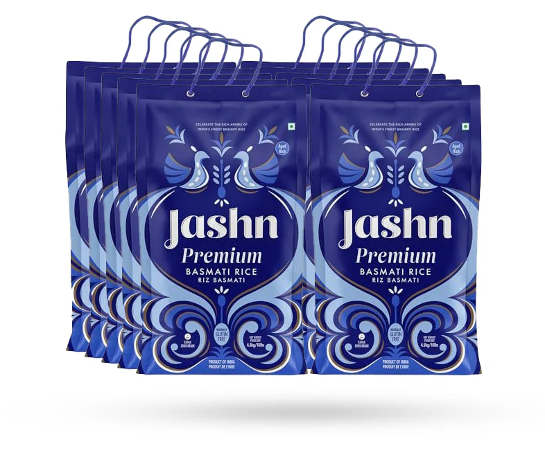 Jashn - Premium Basmati Rice - 10Lb - Image 2