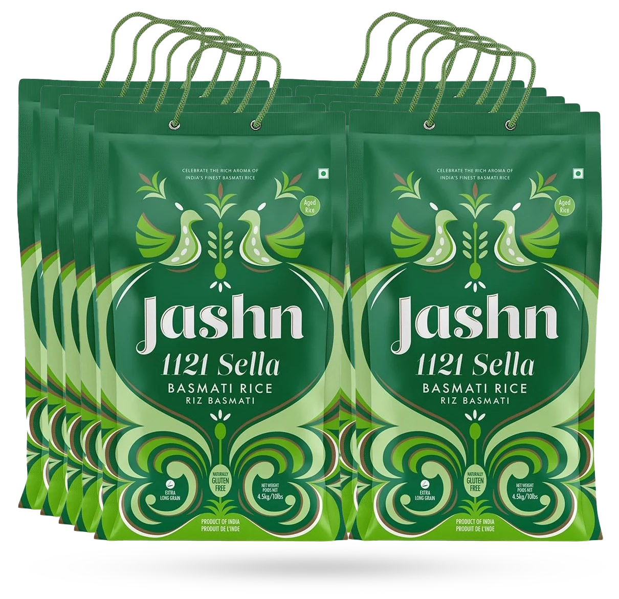 Jashn - Sella Basmati Rice - 10Lb - Image 2