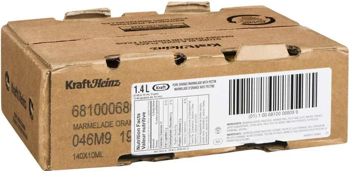 Kraft - Portion Pure Orange Marmalade - 140Ct - Image 2