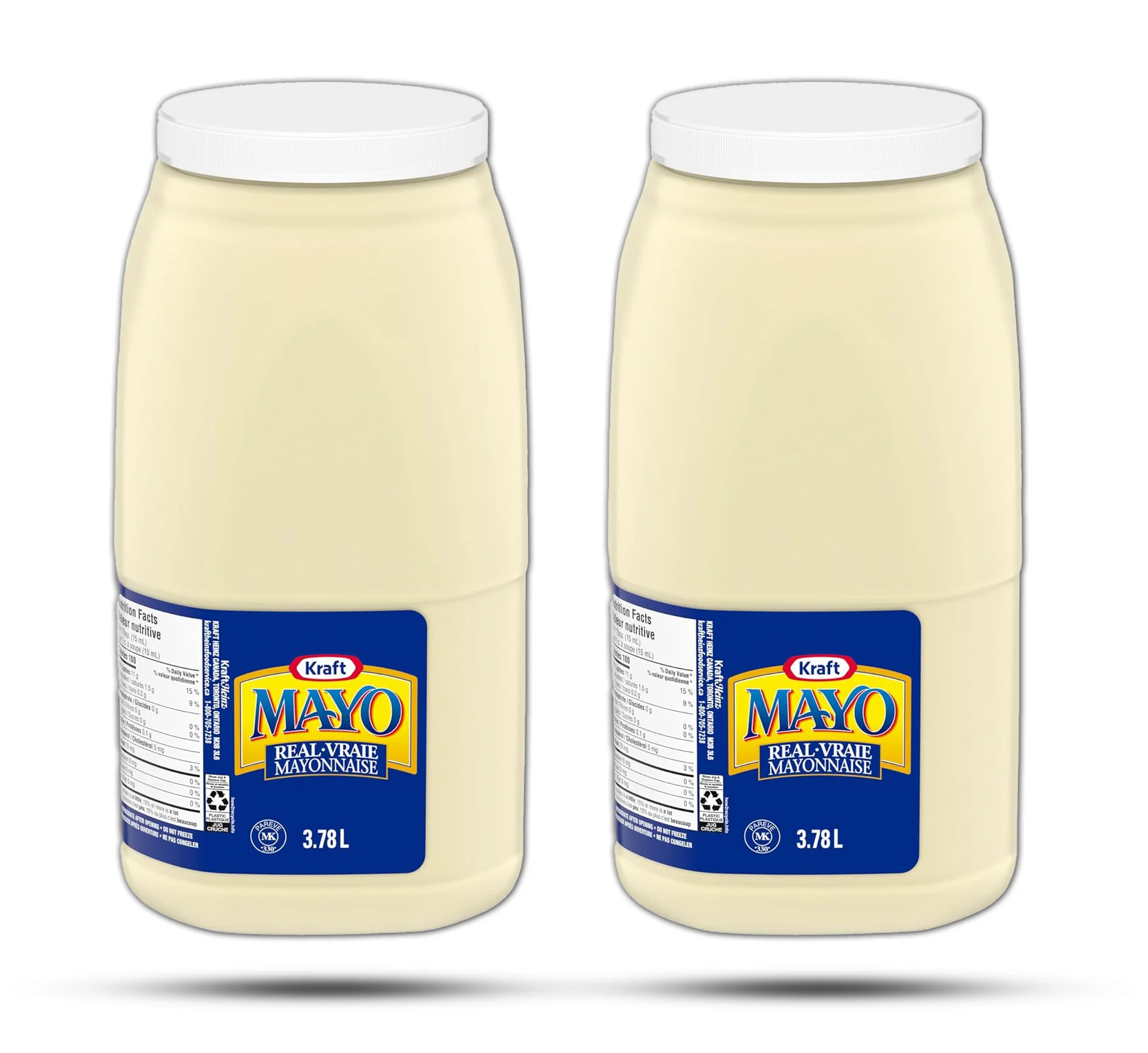 Kraft - Mayonnaise - Real - 3.78L - Image 2