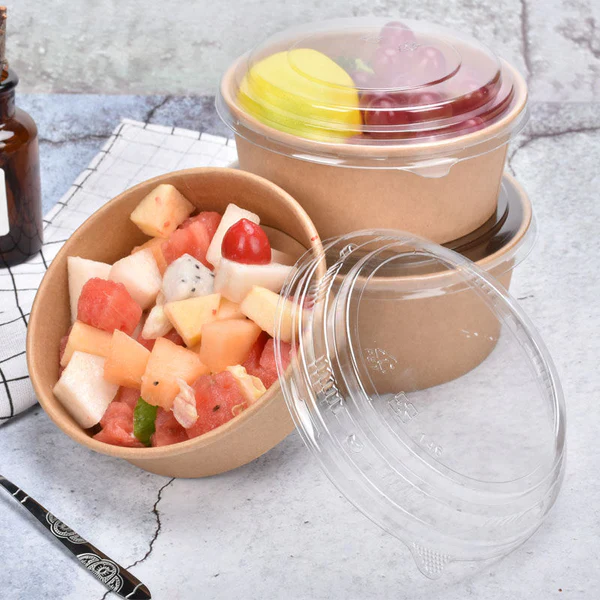 Ecomates - Kraft Salad Bowl - Round - 26 Oz - Image 3