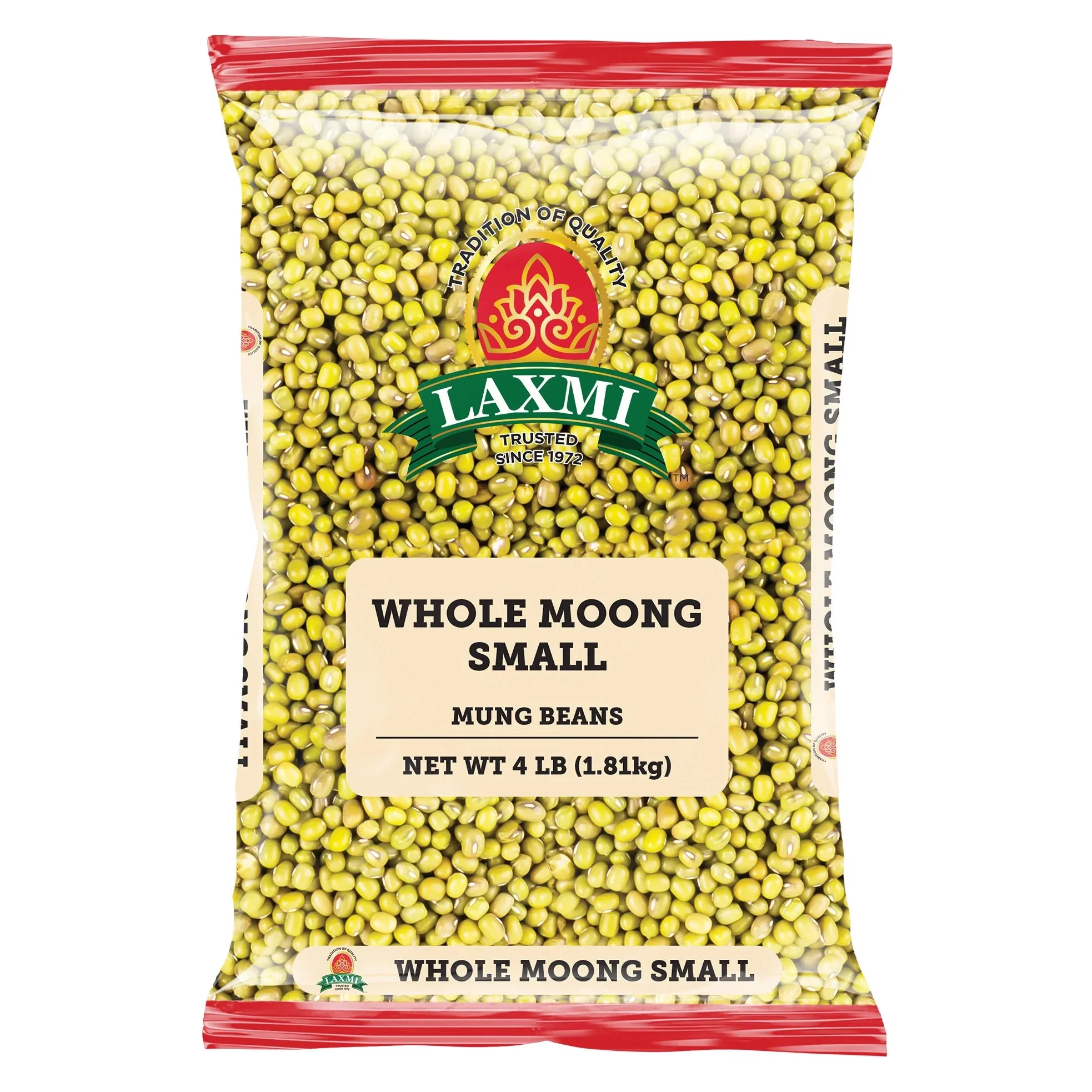 Laxmi - Moong Whole Small - 4Lb