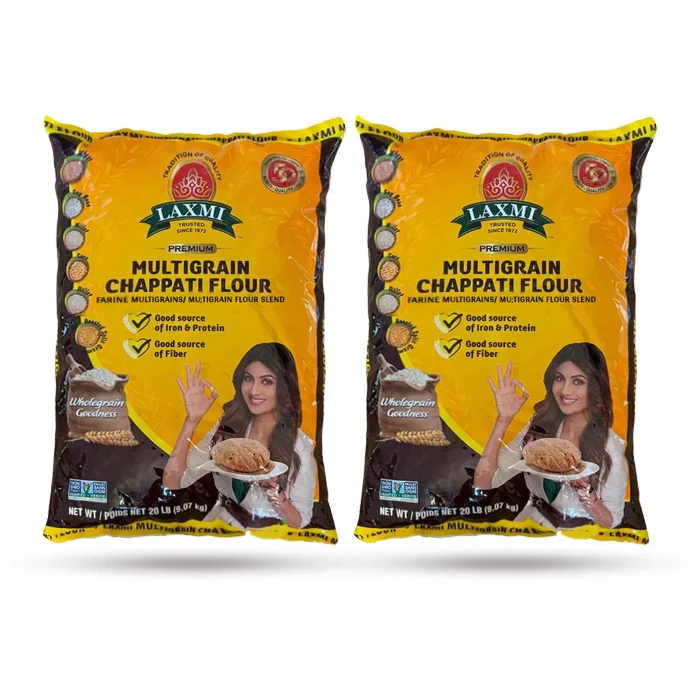 Laxmi - Multigrain Chapati Flour - 20Lb - Image 2