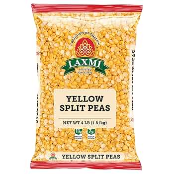 Laxmi - Yellow Split Peas - 4Lb