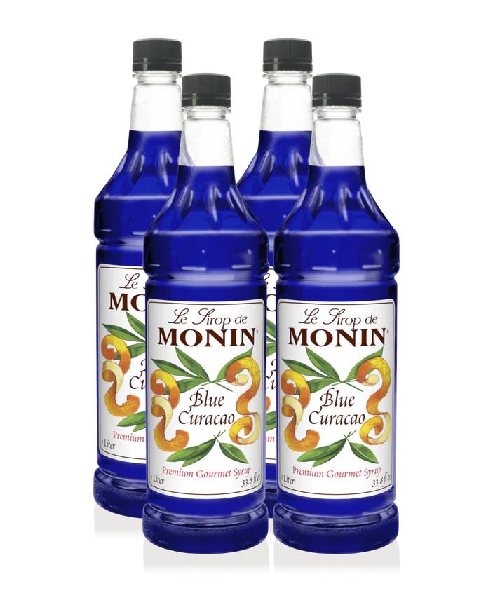 Monin - Blue Curacao Syrup - 1L - Image 2