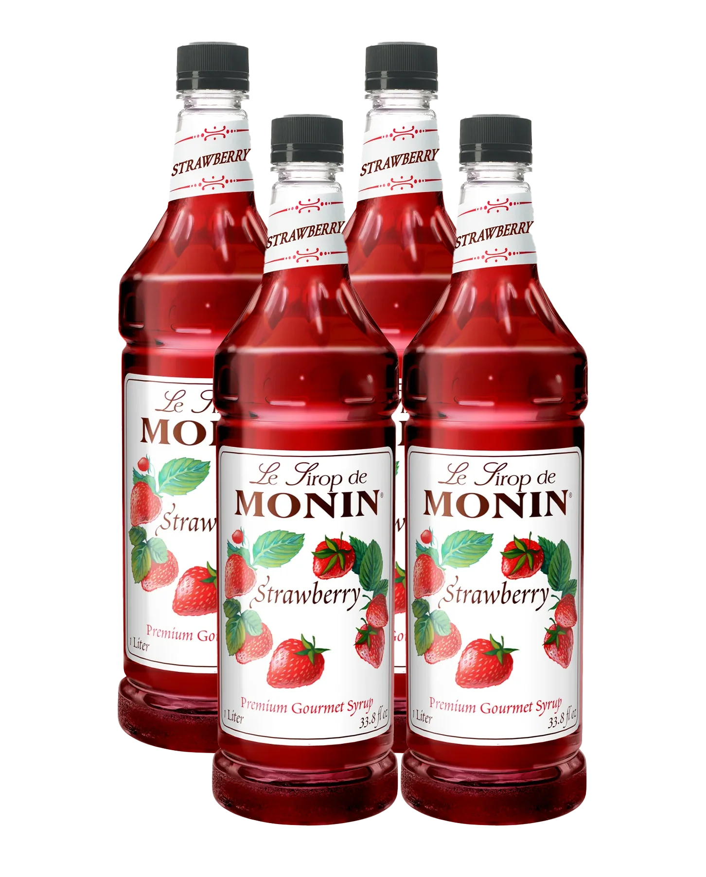 Monin - Strawberry Syrup - 1L - Image 2