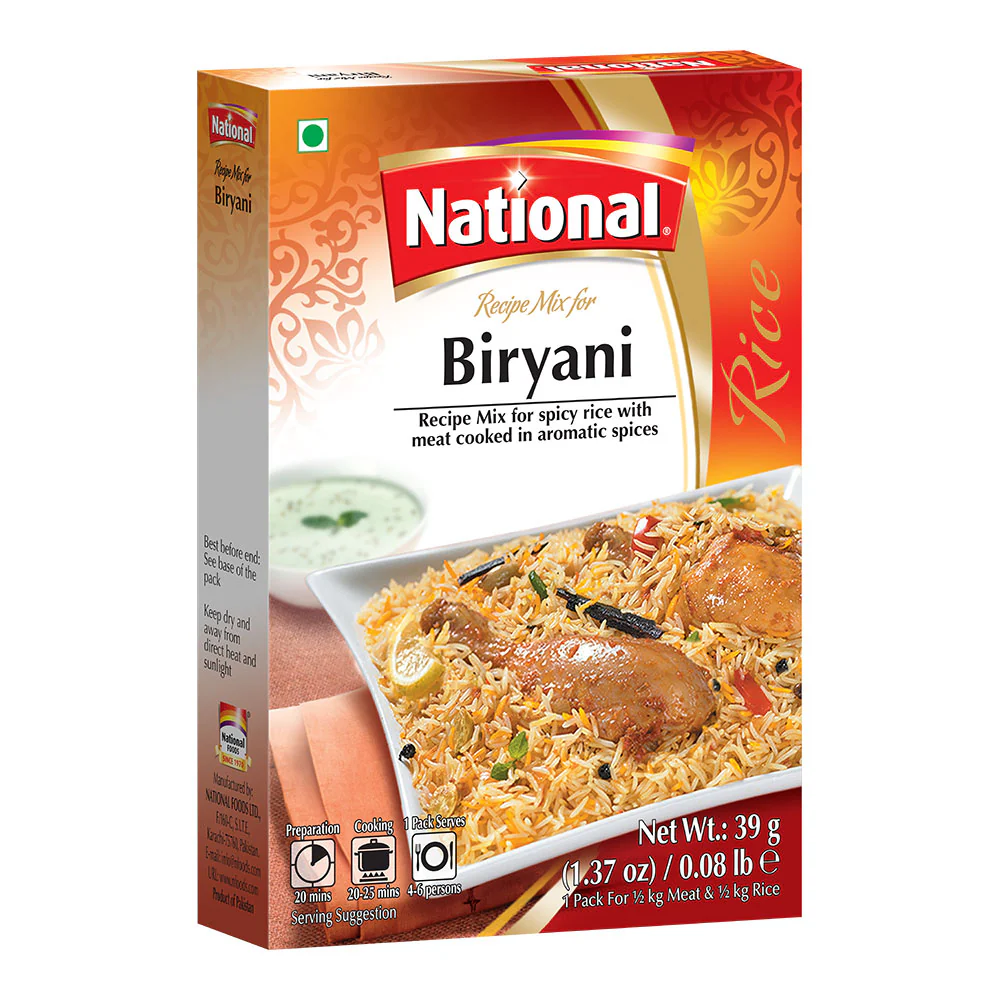 National - Biryani Masala - 39g