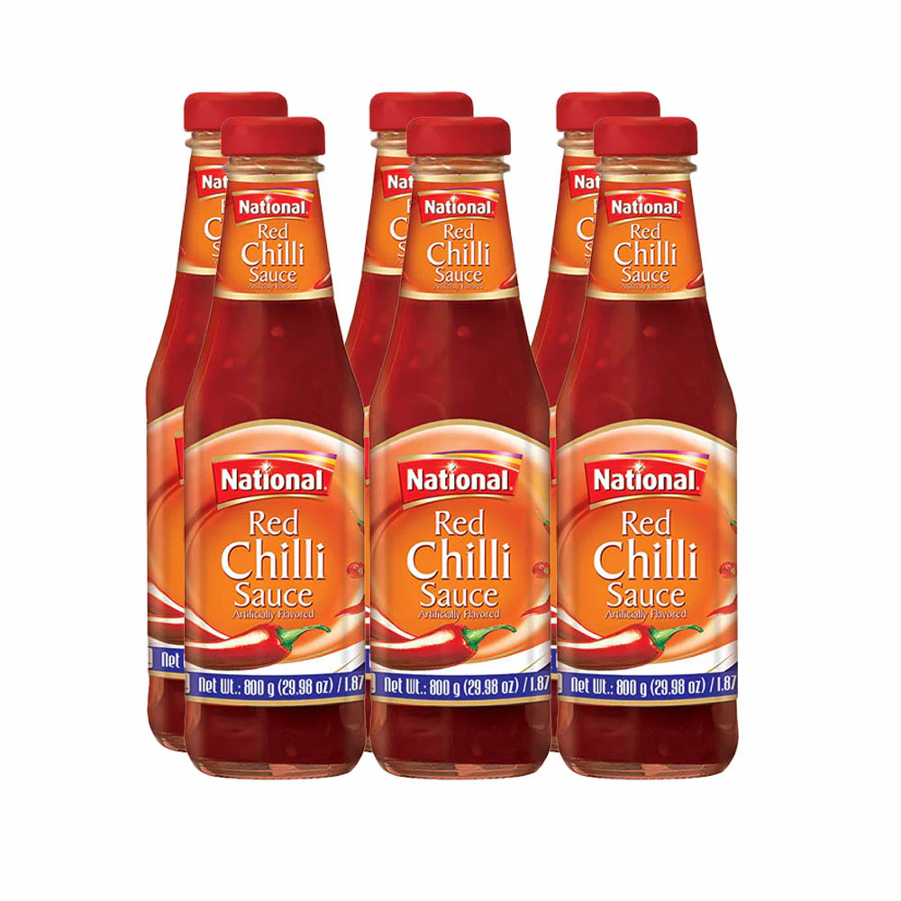 National - Red Chilly Sauce - 800g - Image 2