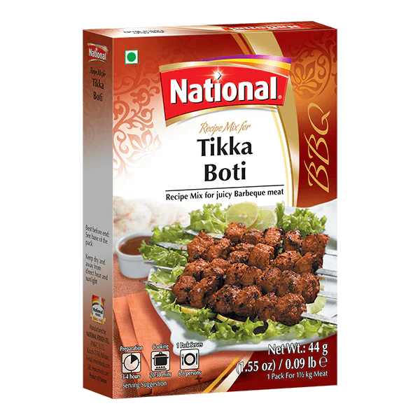 National - Tikka Boti - 44g