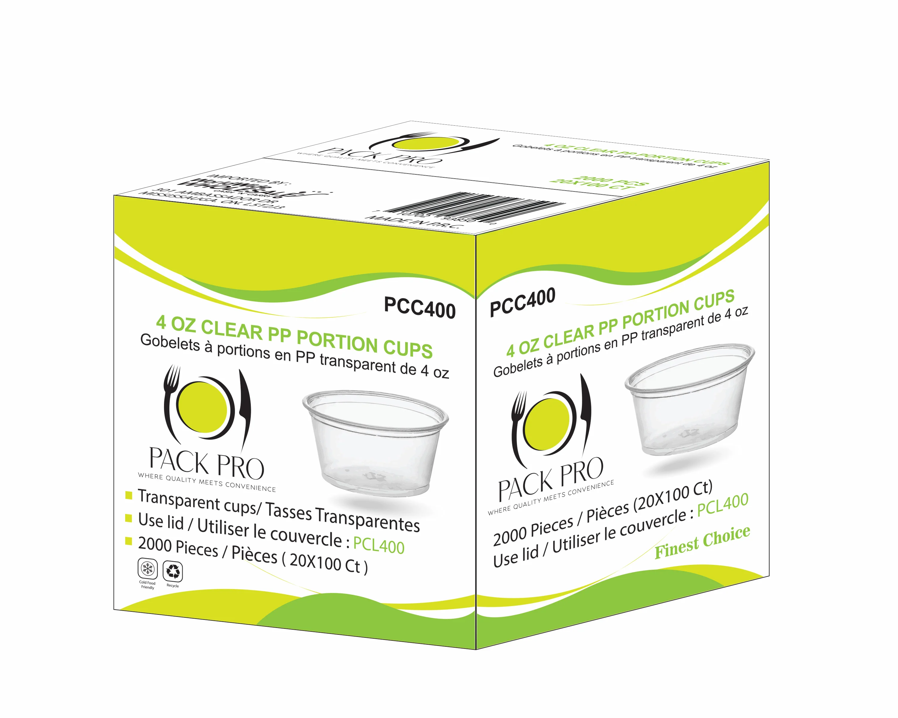 PackPro - 4oz Portion Cups