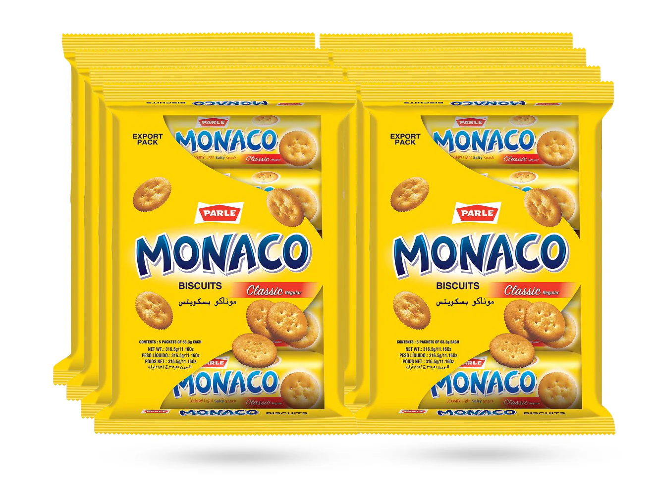 Parle - Monaco Biscuits - 380g - Image 2