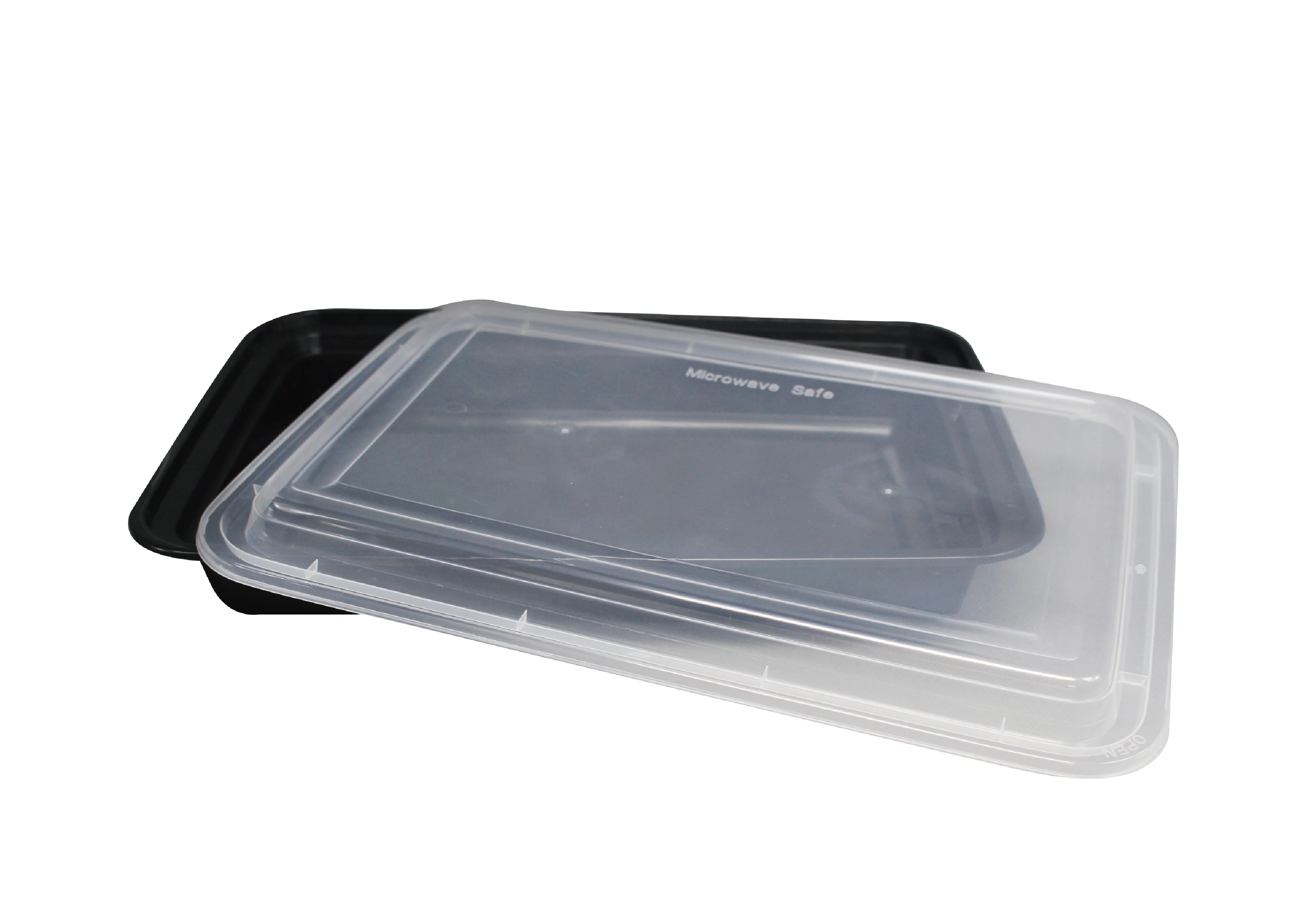 PCM - 58oz Plastic Rectangular Container Combo