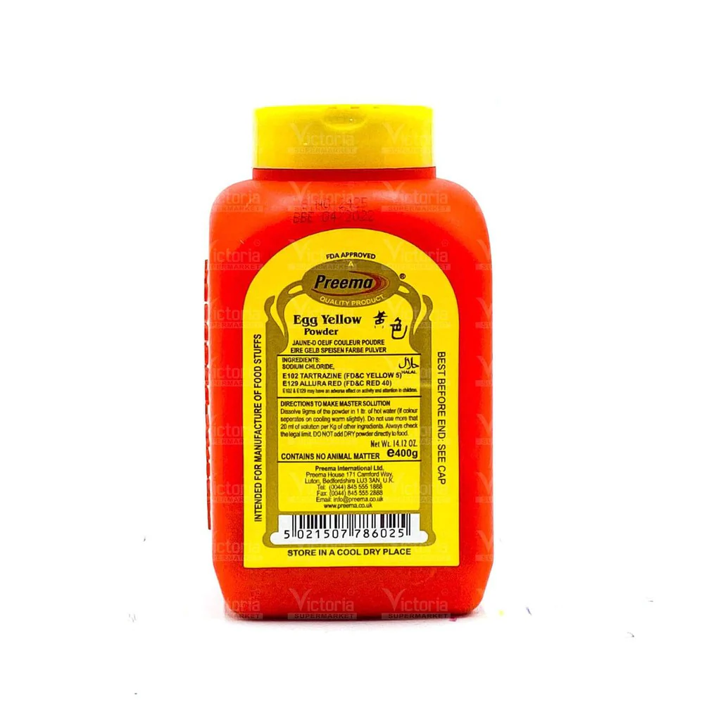 Preema - Food Colour - Egg Yellow