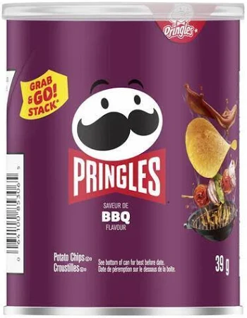 Pringles - BBQ Chips - 39g