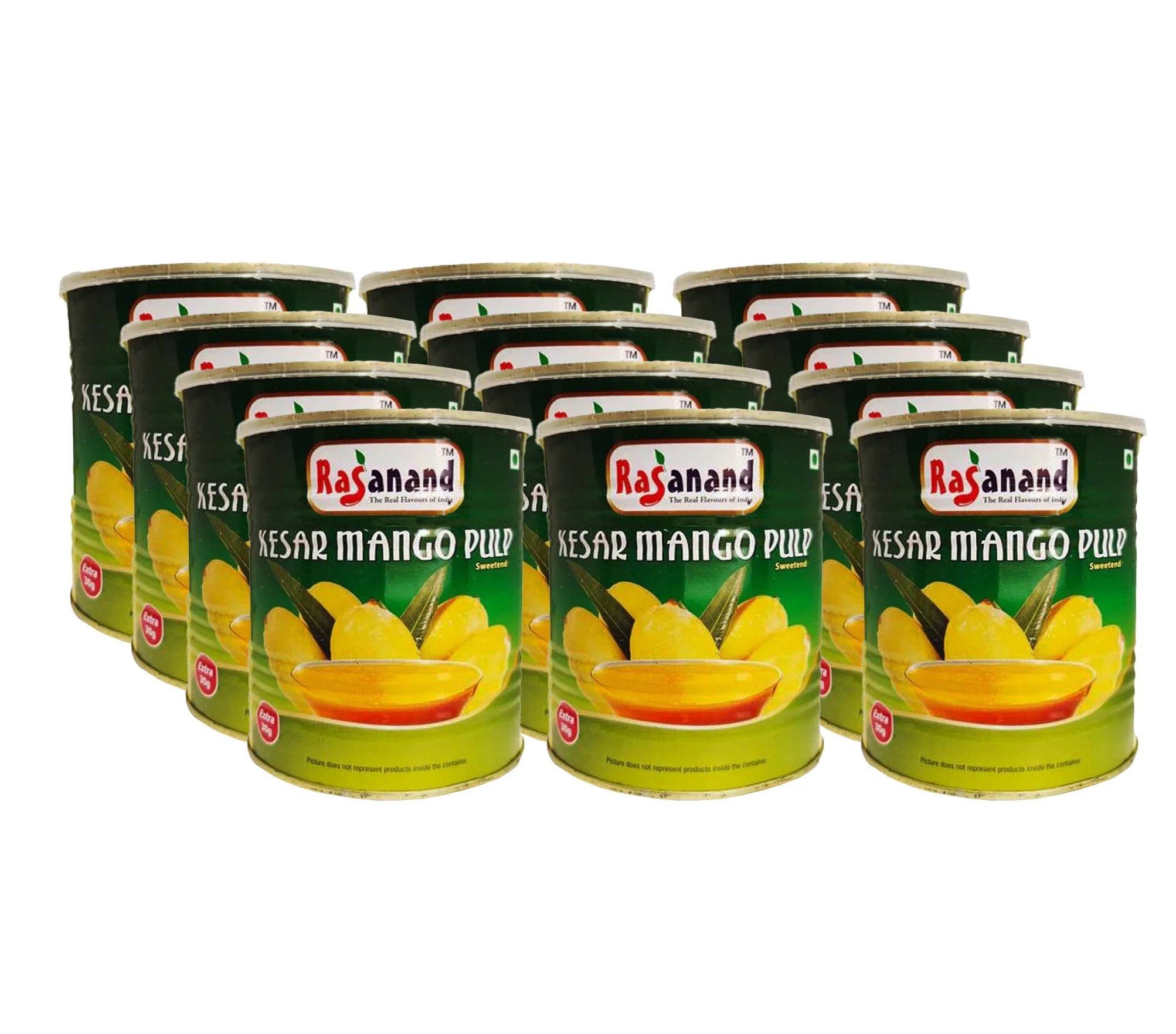 Rasanand - Mango Pulp - Kesar - 850g - Image 2