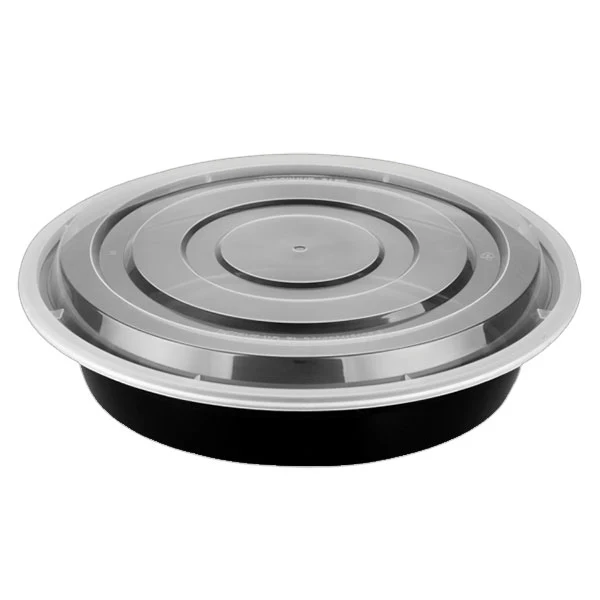 Mark's Choice - 9" Plastic Round Container Set 45oz - White