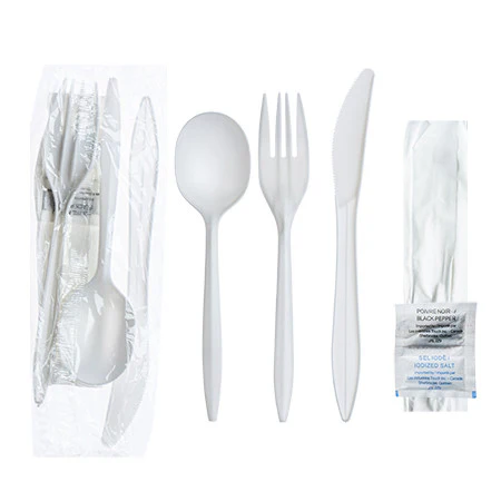 Dynasty - Cutlery Kit - F K TS S&P N - 6pc - White