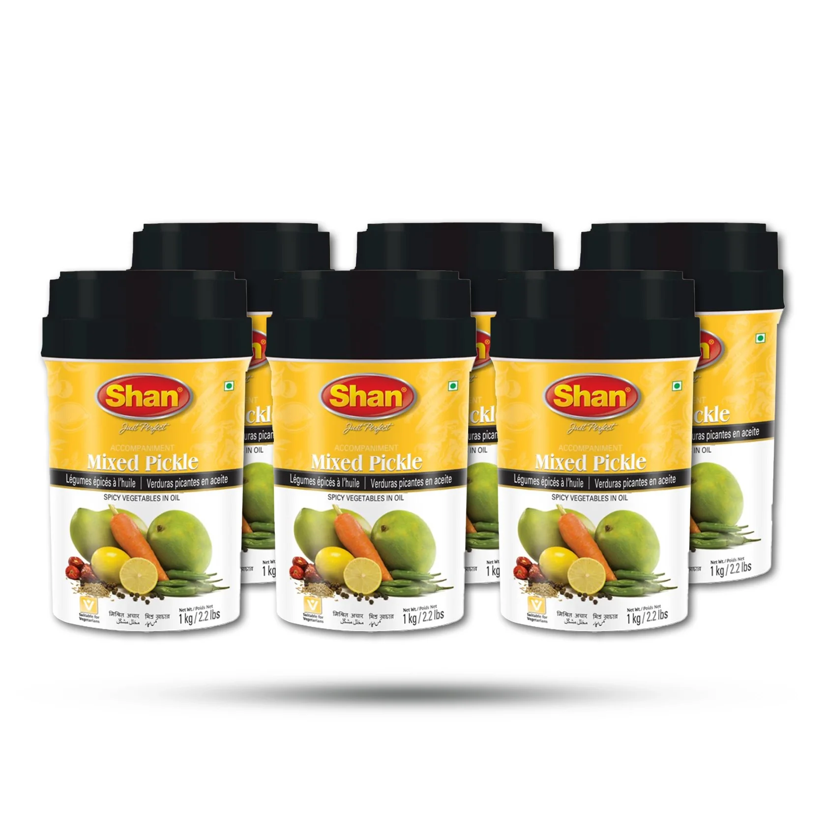 Shan - Mixed Pickle - 1Kg. - Image 2