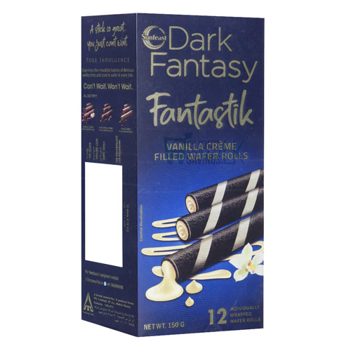 Sunfeast - Dark Fantasy Fantastik - Vanilla Creme - 150g