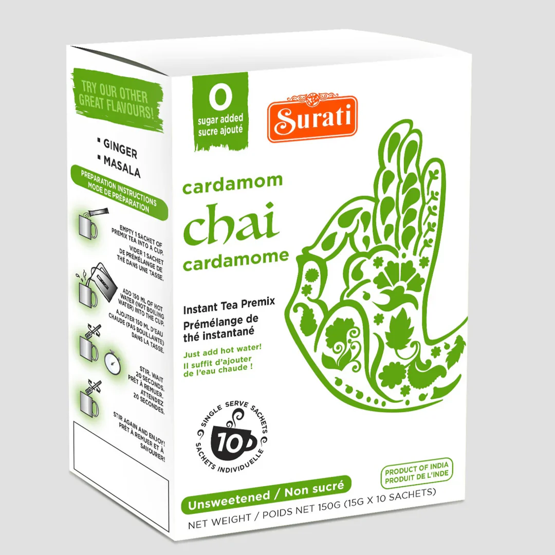 Surati - Cardamom Tea - Premix - 150g
