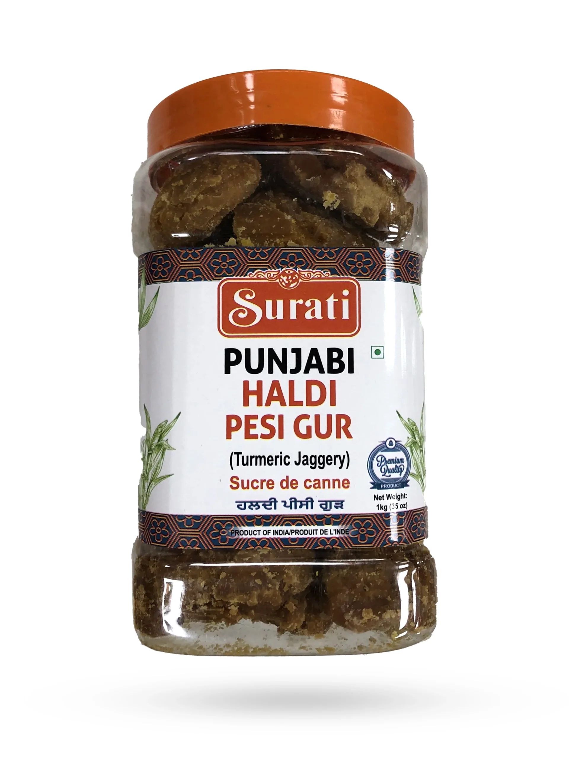 Surati - Jaggery (Gur) - Haldi